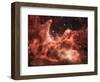 Adam and God Touching in Nebula-Mike Agliolo-Framed Photographic Print