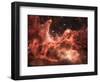 Adam and God Touching in Nebula-Mike Agliolo-Framed Photographic Print