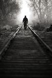 A Male Skier Travels Down the Slopes at Snowbird, Utah-Adam Barker-Photographic Print