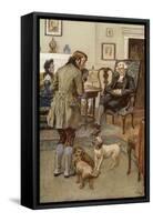 Adam Bede by George Eliot-Gordon Frederick Browne-Framed Stretched Canvas