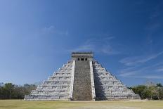 Mexico, Yucatan Peninsula, Yucatan, Chichen Itza, Kukulkan Pyramid-Adam Crowley-Framed Stretched Canvas