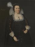 Portrait of Lady Margaret Livingstone, 2nd Countess of Wigtown-Adam de Colone-Framed Stretched Canvas