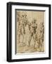 Adam et Eve chassés du paradis par l'ange-Baccio-Framed Premium Giclee Print