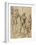 Adam et Eve chassés du paradis par l'ange-Baccio-Framed Giclee Print