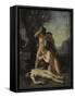 Adam et Eve trouvant le corps d'Abel-Jean Jacques Henner-Framed Stretched Canvas