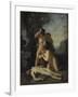 Adam et Eve trouvant le corps d'Abel-Jean Jacques Henner-Framed Giclee Print