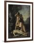 Adam et Eve trouvant le corps d'Abel-Jean Jacques Henner-Framed Giclee Print