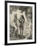 Adam et Eve-Rembrandt van Rijn-Framed Giclee Print