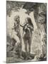 Adam et Eve-Rembrandt van Rijn-Mounted Giclee Print