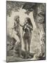 Adam et Eve-Rembrandt van Rijn-Mounted Giclee Print