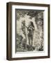 Adam et Eve-Rembrandt van Rijn-Framed Giclee Print