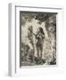 Adam et Eve-Rembrandt van Rijn-Framed Giclee Print