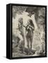 Adam et Eve-Rembrandt van Rijn-Framed Stretched Canvas