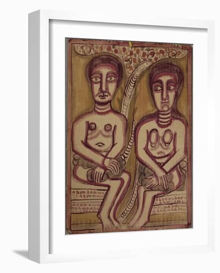 Adam et Eve-null-Framed Giclee Print