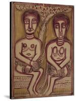 Adam et Eve-null-Stretched Canvas