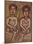 Adam et Eve-null-Mounted Giclee Print