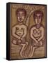 Adam et Eve-null-Framed Stretched Canvas