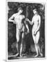 Adam & Eve-Palma Vecchio-Mounted Giclee Print