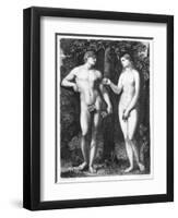 Adam & Eve-Palma Vecchio-Framed Giclee Print