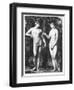 Adam & Eve-Palma Vecchio-Framed Giclee Print