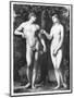 Adam & Eve-Palma Vecchio-Mounted Giclee Print