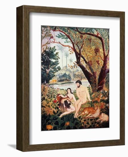 Adam & Eve-null-Framed Giclee Print