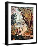 Adam & Eve-null-Framed Giclee Print