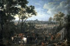 Louis XIV Crossing into the Netherlands at Lobith-Adam Frans van der Meulen-Art Print