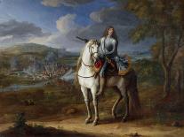 Equestrian Portrait of Henri De La Tour D'Auvergne before Maastricht 1673, after 1675-Adam Frans van der Meulen-Giclee Print