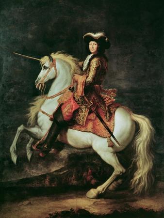 Portrait of Louis Xiv on a Horse