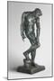 Adam, Modeled 1880-81, Cast 1923 (Bronze)-Auguste Rodin-Mounted Giclee Print