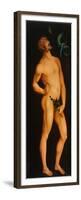 Adam - Peinture De Hans Baldung (1484-1545) - 1525-1526 - Oil on Wood - 208,5X83,5 - Szepmuveszeti-Hans Baldung Grien-Framed Premium Giclee Print