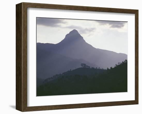 Adam's Peak, Sacred Mountain, Sri Lanka-David Beatty-Framed Photographic Print