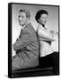 ADAM'S RIB, 1949 directed by GEORGE CUKOR with Spencer Tracy and Katharine Hepburn (b/w photo)-null-Framed Stretched Canvas