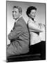 ADAM'S RIB, 1949 directed by GEORGE CUKOR with Spencer Tracy and Katharine Hepburn (b/w photo)-null-Mounted Photo