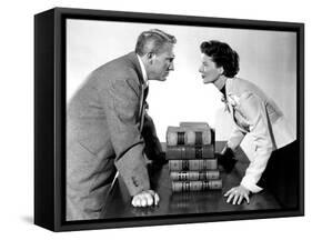 Adam's Rib, Spencer Tracy, Katharine Hepburn, 1949-null-Framed Stretched Canvas