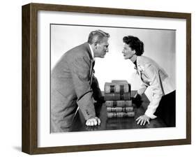 Adam's Rib, Spencer Tracy, Katharine Hepburn, 1949-null-Framed Photo