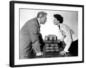 Adam's Rib, Spencer Tracy, Katharine Hepburn, 1949-null-Framed Photo