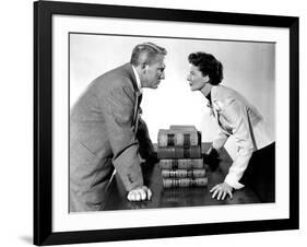 Adam's Rib, Spencer Tracy, Katharine Hepburn, 1949-null-Framed Photo