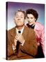 Adam's Rib, Spencer Tracy, Katharine Hepburn, 1949-null-Stretched Canvas