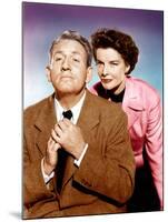 Adam's Rib, Spencer Tracy, Katharine Hepburn, 1949-null-Mounted Photo