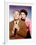 Adam's Rib, Spencer Tracy, Katharine Hepburn, 1949-null-Framed Photo