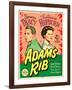 Adam's Rib, Spencer Tracy, Katharine Hepburn, 1949-null-Framed Art Print