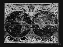 Antique World Map-Adam Shaw-Art Print