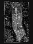 NYC Blueprint-Adam Shaw-Mounted Art Print