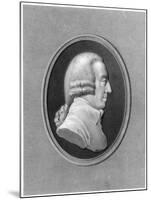 Adam Smith, 18th Century Scottish Philosopher and Economist-null-Mounted Giclee Print