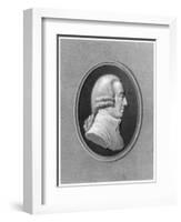 Adam Smith, 18th Century Scottish Philosopher and Economist-null-Framed Giclee Print