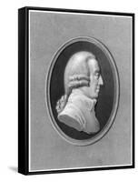 Adam Smith, 18th Century Scottish Philosopher and Economist-null-Framed Stretched Canvas