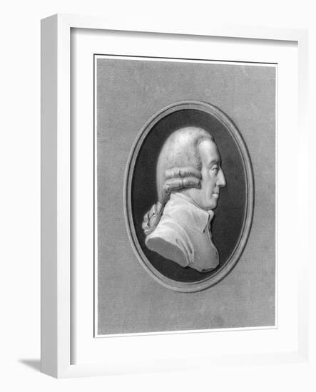 Adam Smith, 18th Century Scottish Philosopher and Economist-null-Framed Giclee Print