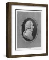 Adam Smith Economist-William Holl the Younger-Framed Art Print